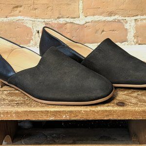 Clarks Pure Belle Contour Cushion Black Leather Loafers